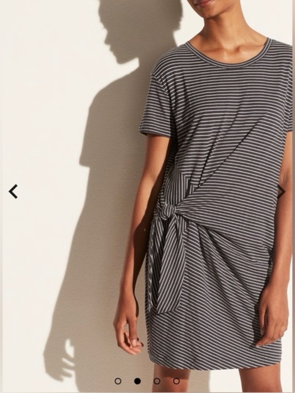 Vince Cotton Striped Dress size XL